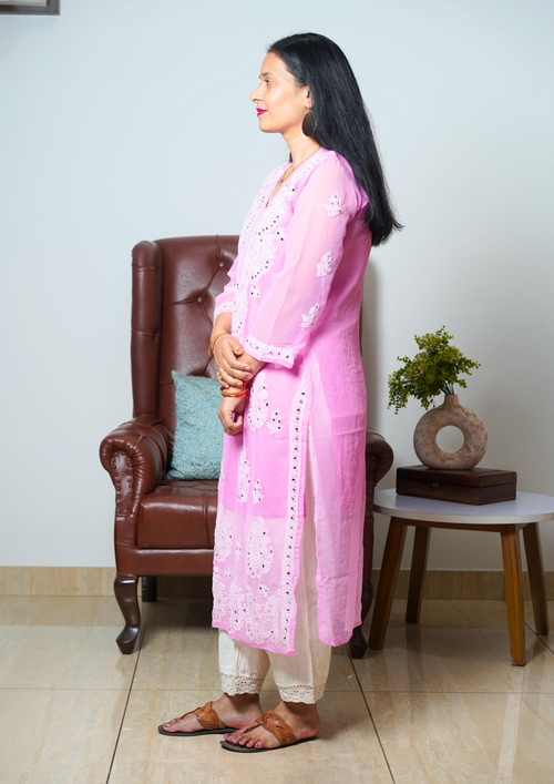 Lucknow Handwork chikankari Kurti