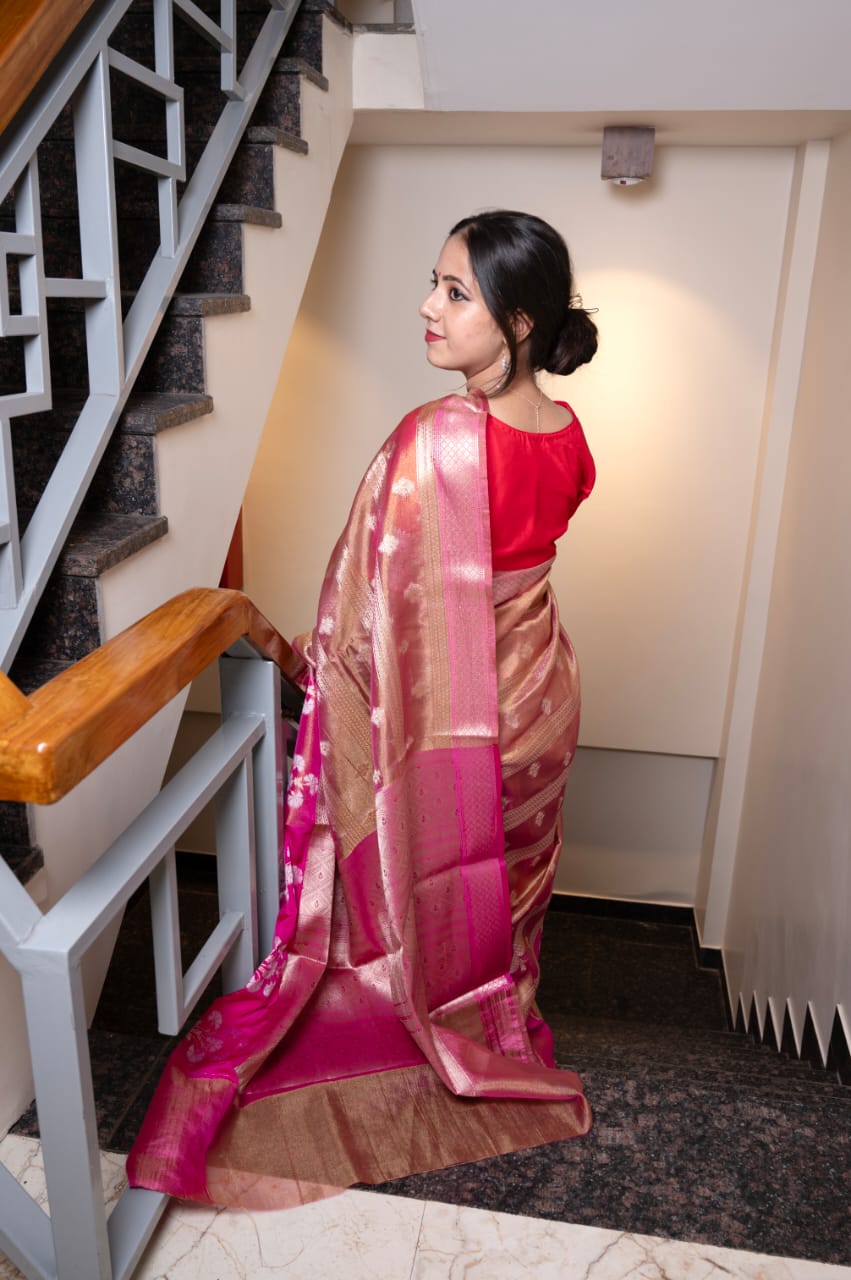 Banarasi Premium Tissue Silk Daibal Saree