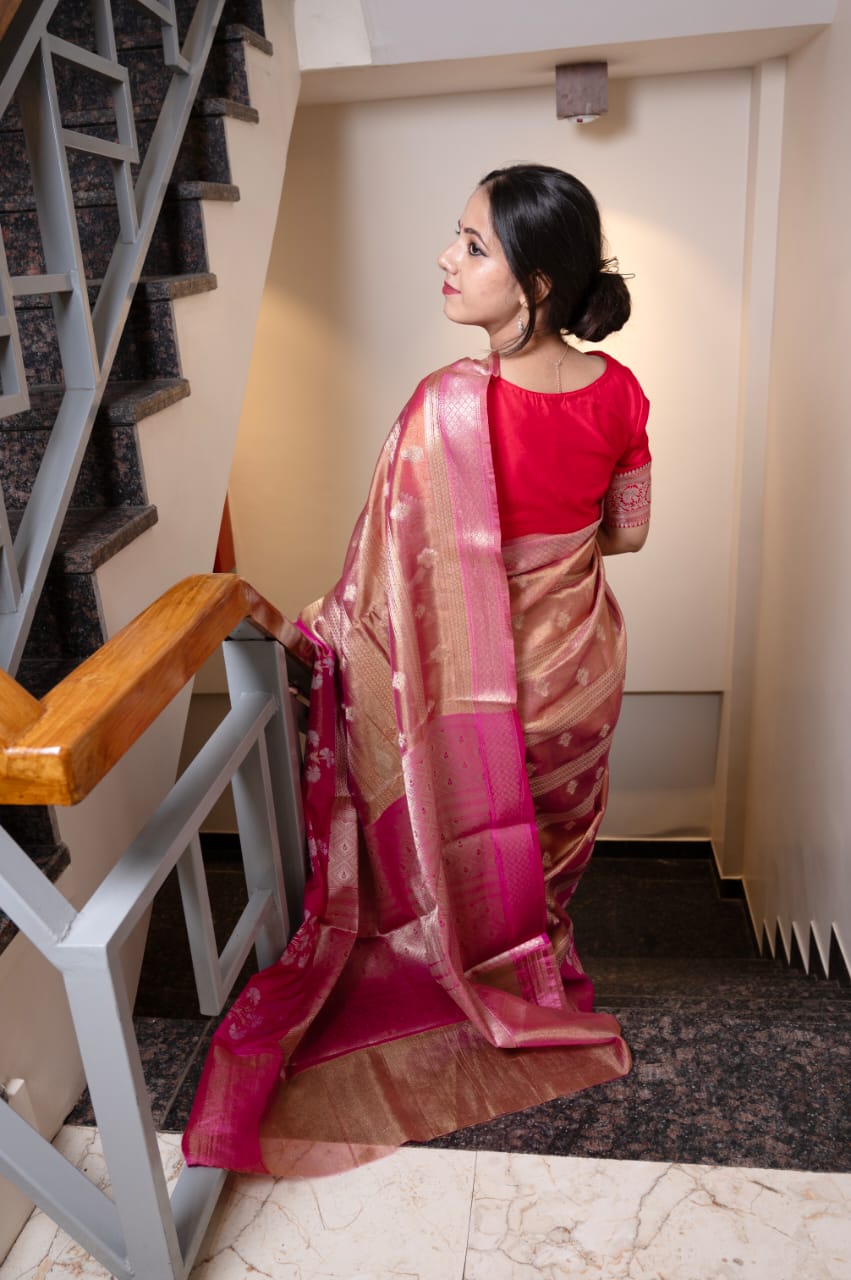 Banarasi Premium Tissue Silk Daibal Saree