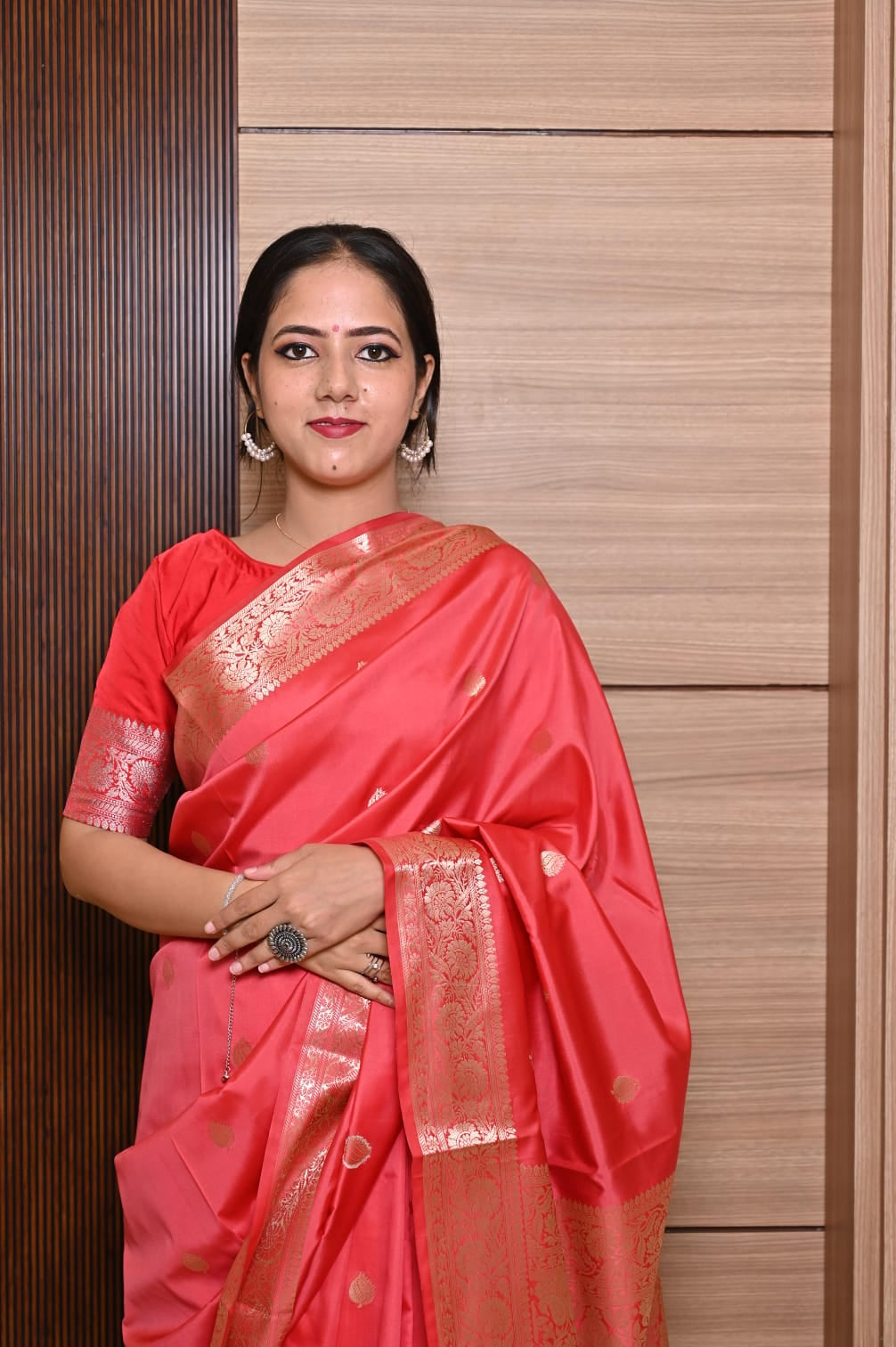 Banarasi Premium Kataan Kar Baan Saree