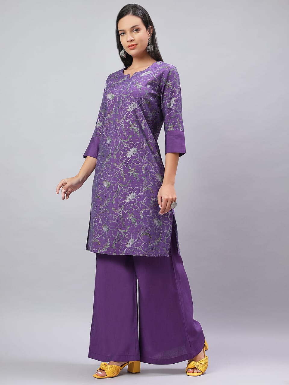 Kurta Plazzo Set