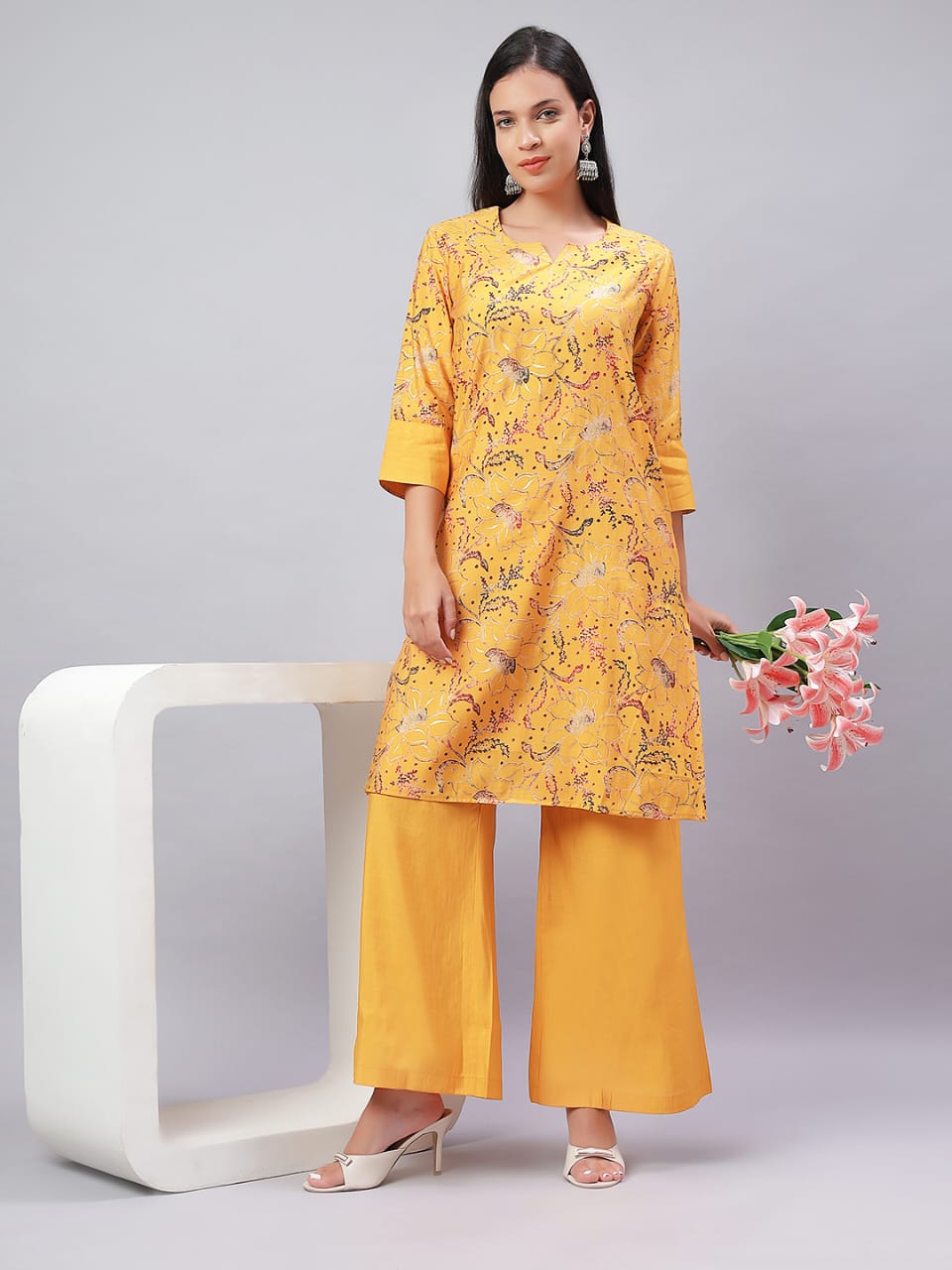 Kurta Plazzo Set