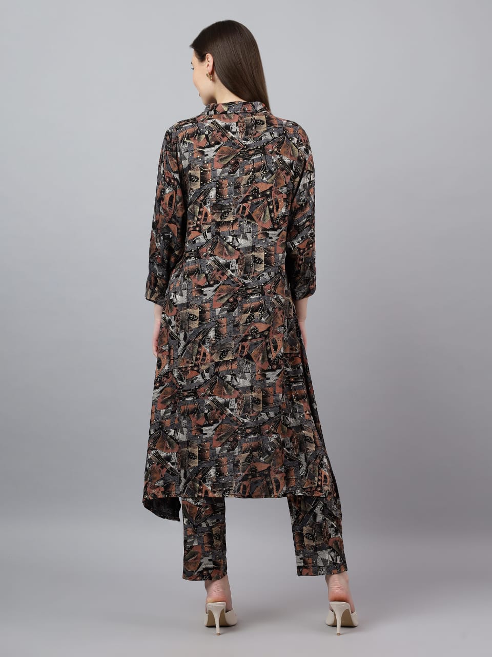 Assymetrical Kurta Set