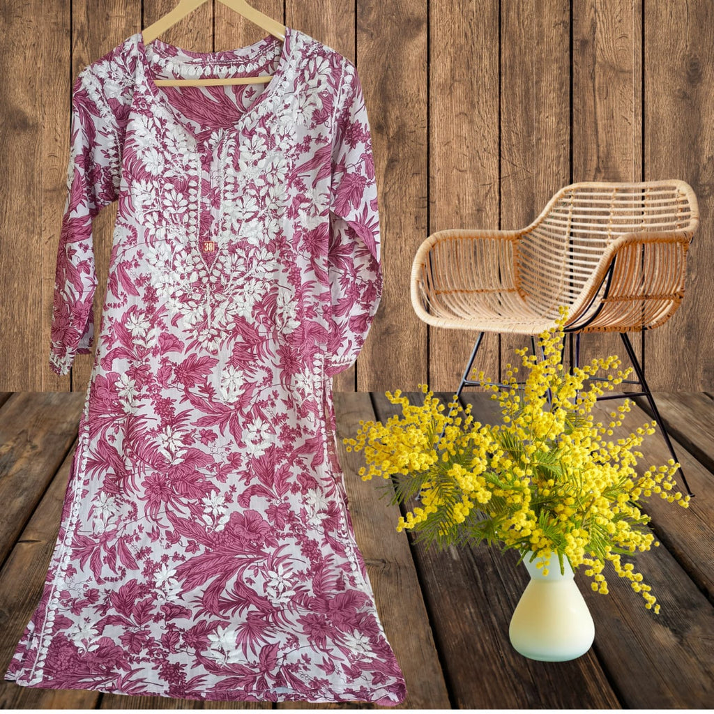 Elegant Lucknowi Chikankari Kurti