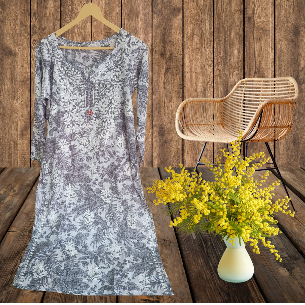 Elegant Lucknowi Chikankari Kurti