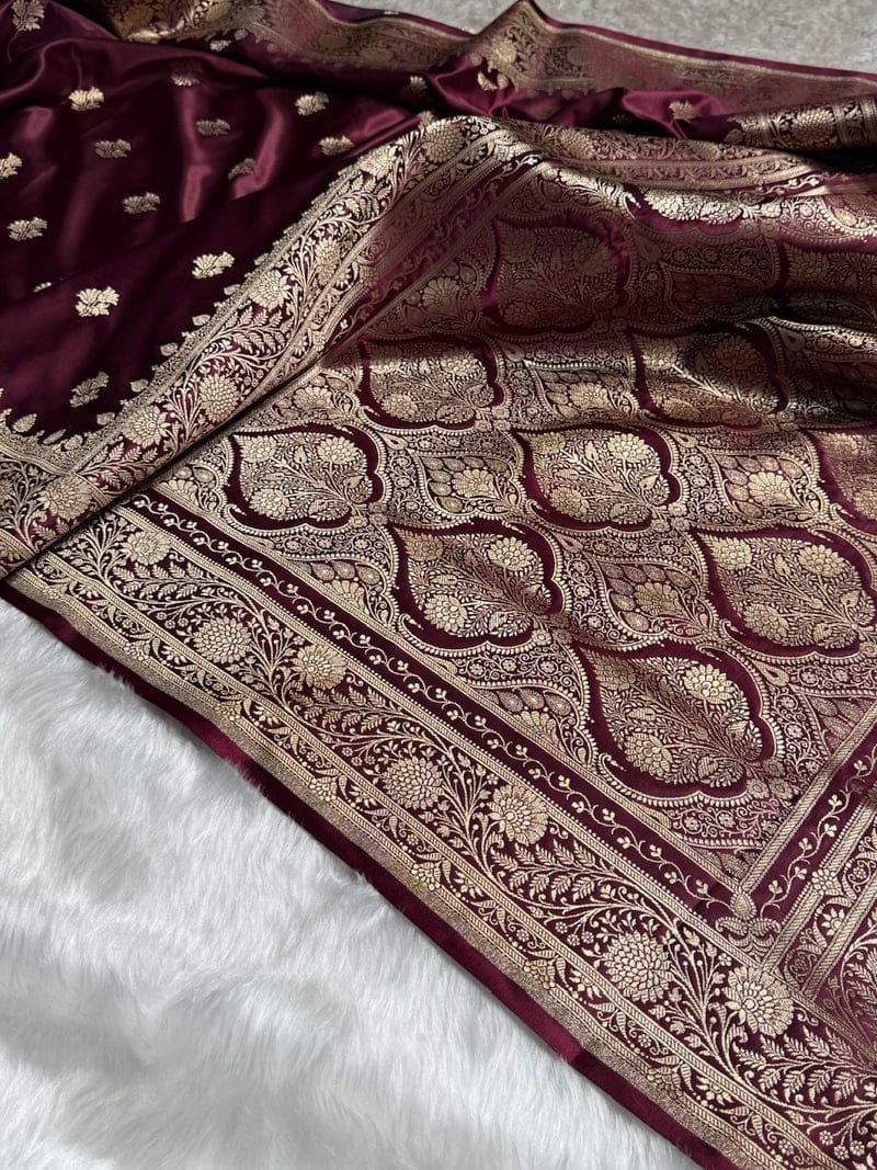 Fabric Banarasi KATAN MASHRU SILK SOFT FANCY SAREE