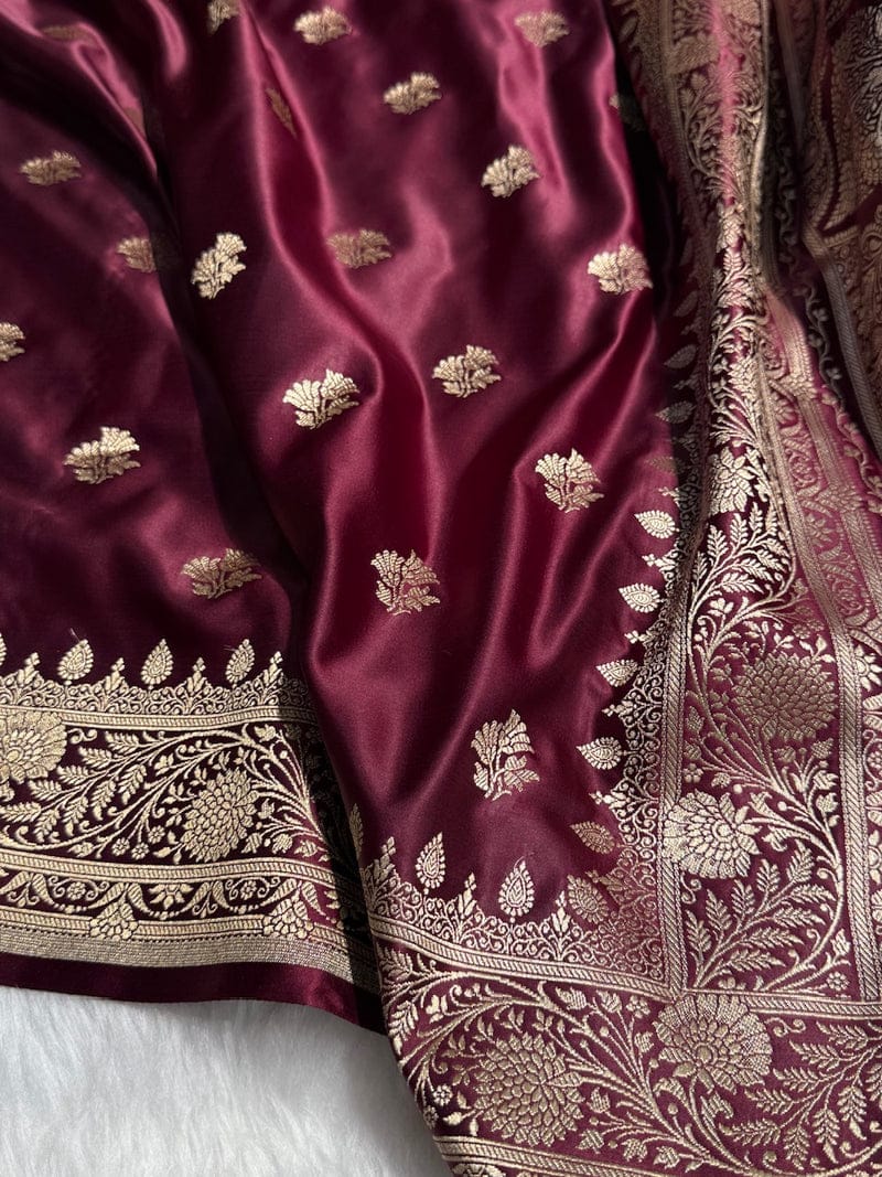 Fabric Banarasi KATAN MASHRU SILK SOFT FANCY SAREE