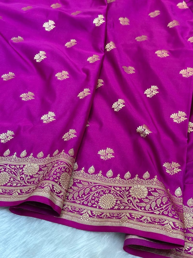 Fabric Banarasi KATAN MASHRU SILK SOFT FANCY SAREE