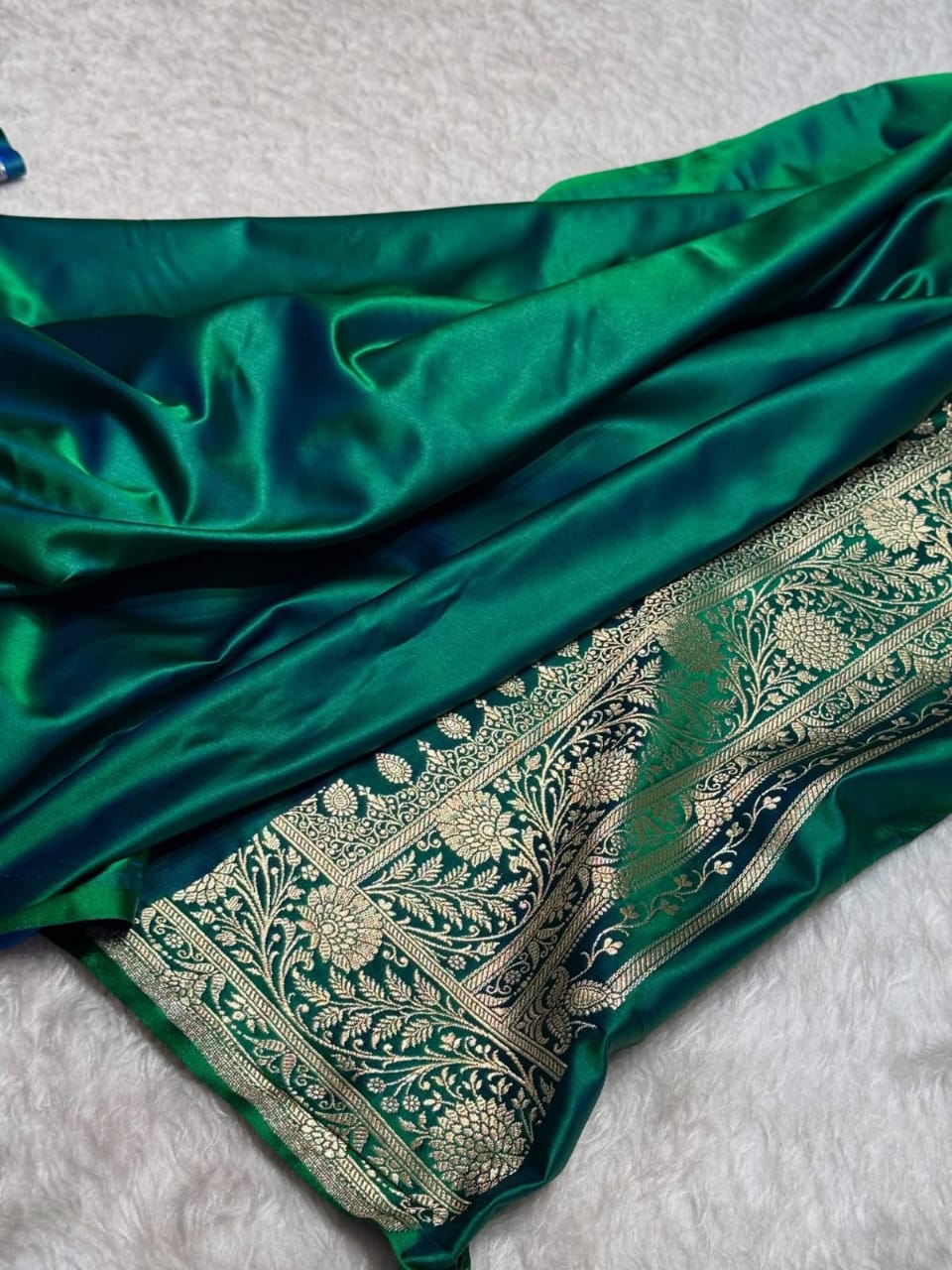Fabric Banarasi KATAN MASHRU SILK SOFT FANCY SAREE