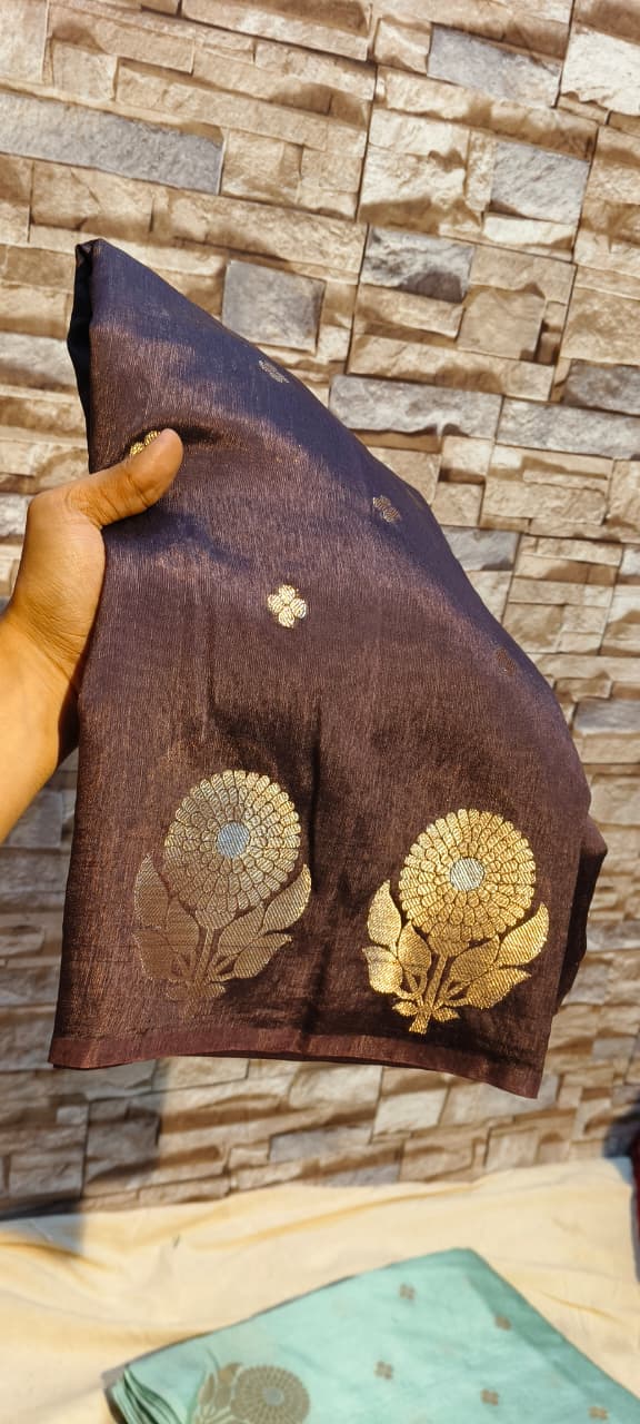 Soft fabric Viscose daibal kat ban saree