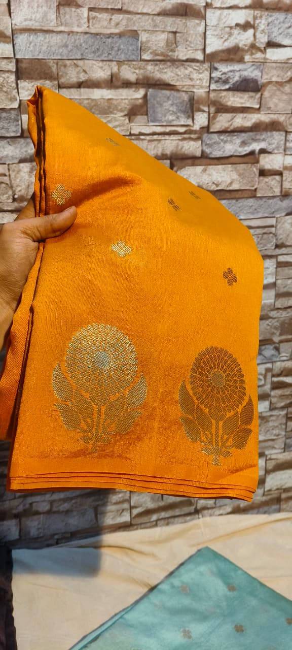 Soft fabric Viscose daibal kat ban saree
