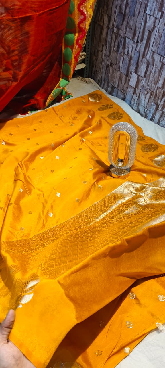 Soft fabric Viscose daibal kat ban saree