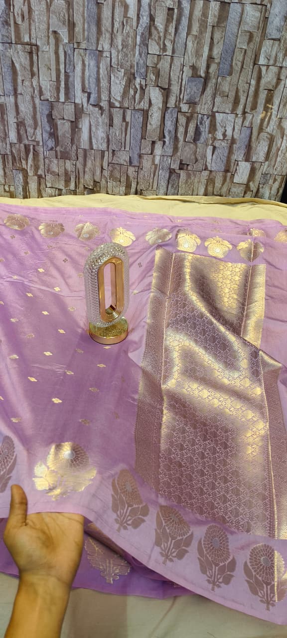 Soft fabric Viscose daibal kat ban saree