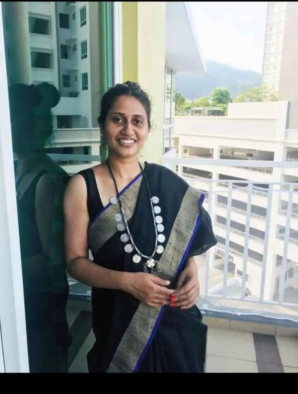 Pure linen by linen saree