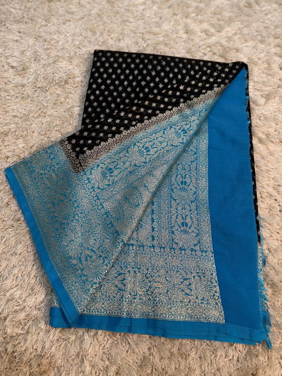 Khaddi georggate handloom saree