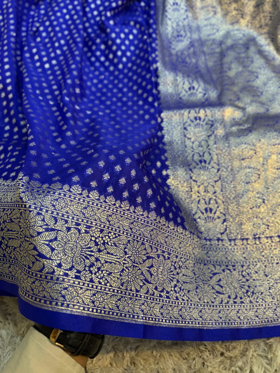 Khaddi georggate handloom saree