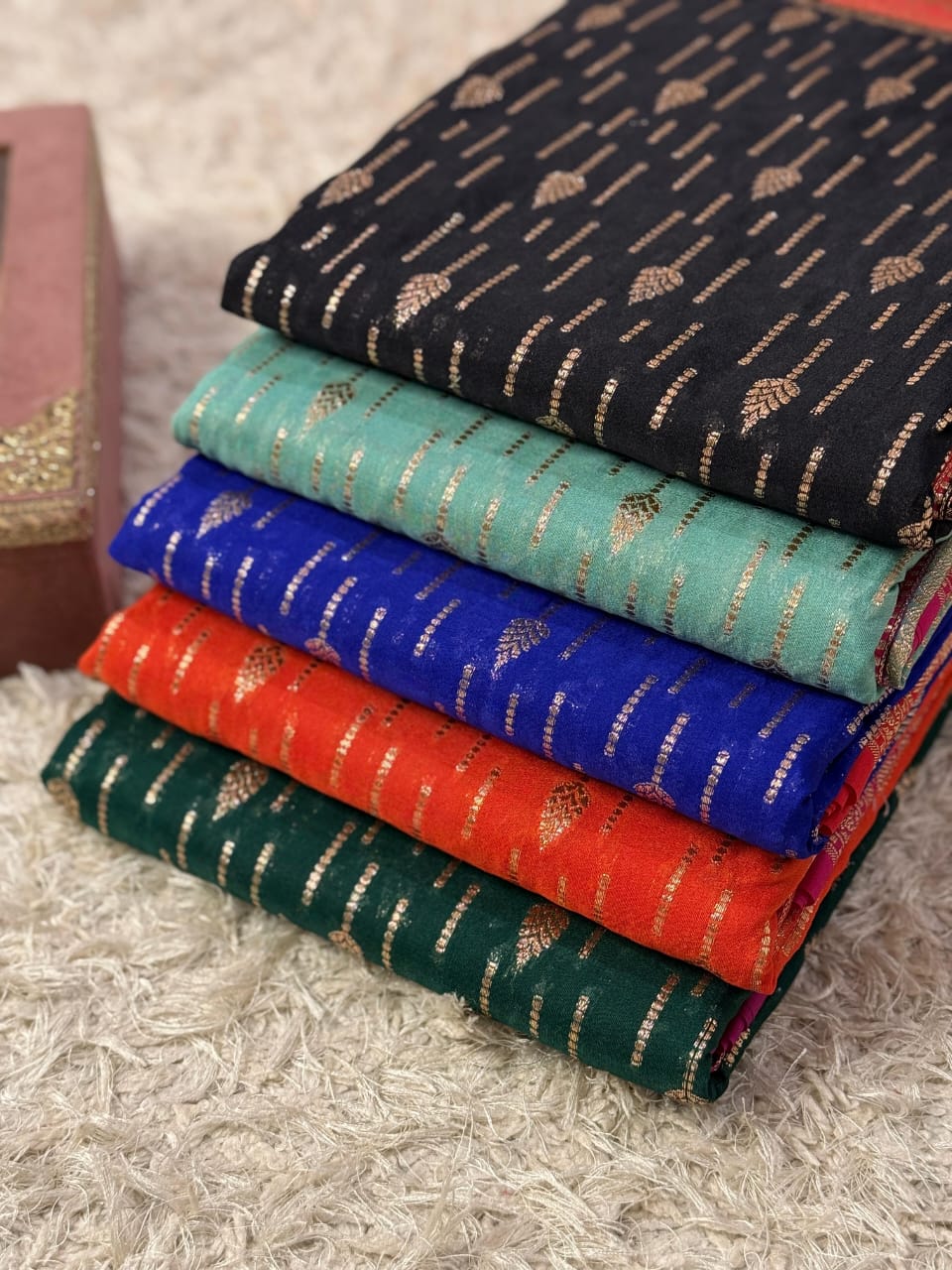 Khaddi georggate handloom saree