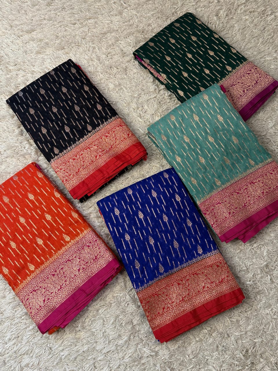 Khaddi georggate handloom saree