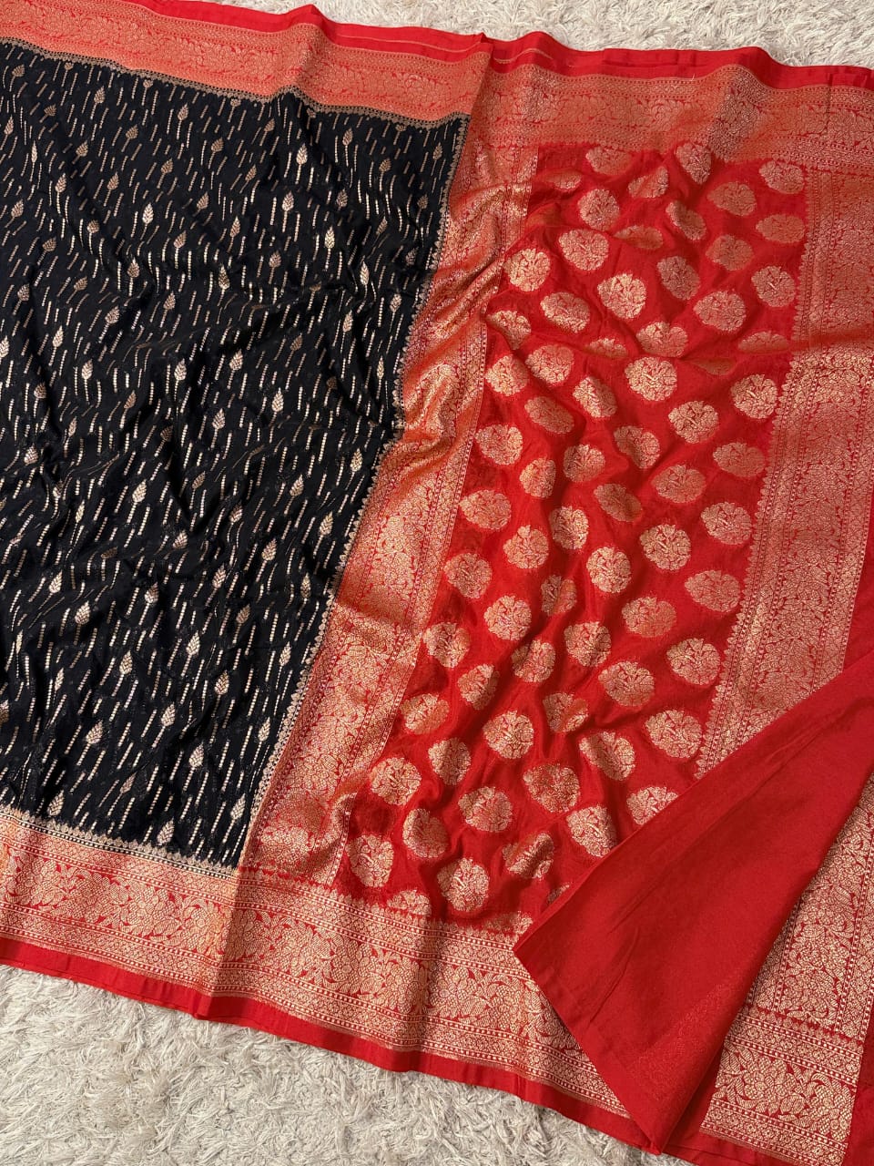 Khaddi georggate handloom saree