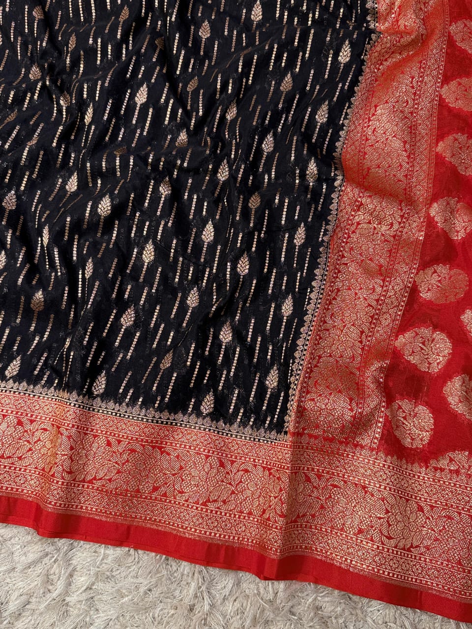 Khaddi georggate handloom saree