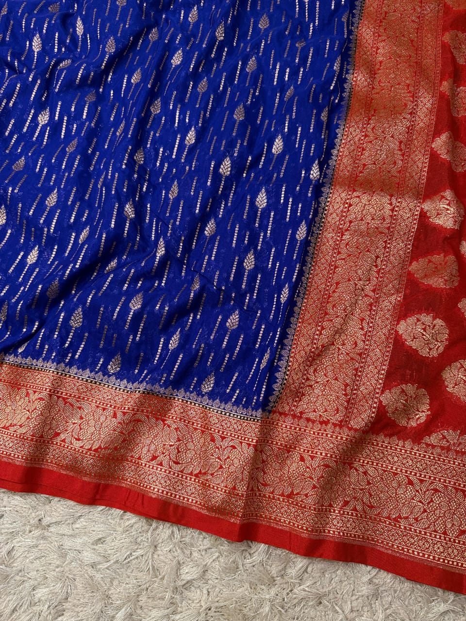 Khaddi georggate handloom saree