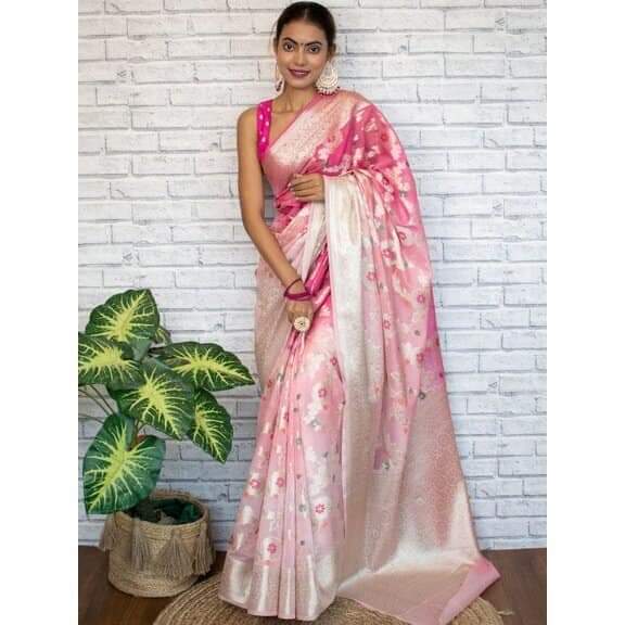 Soft semi gergoti silk saree