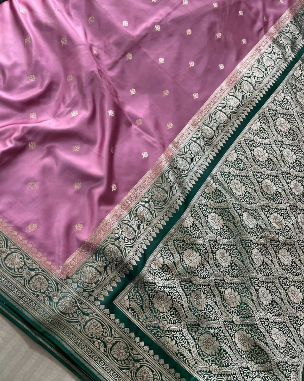 Mashru katan silk saree
