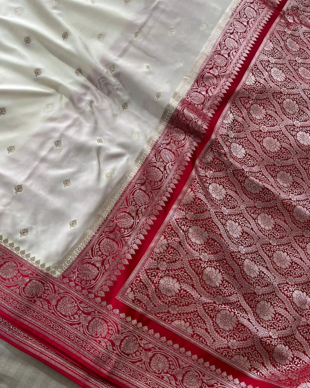 Mashru katan silk saree
