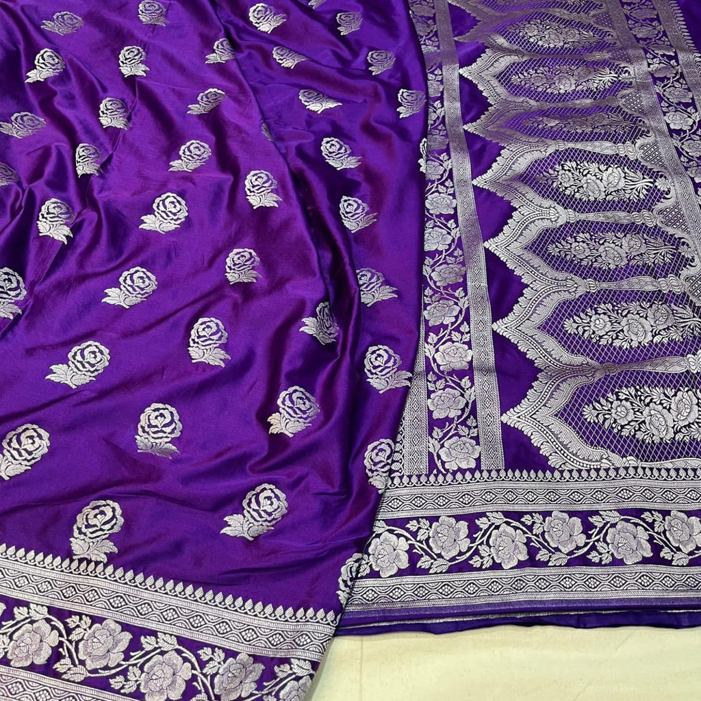 Mashru katan silk saree