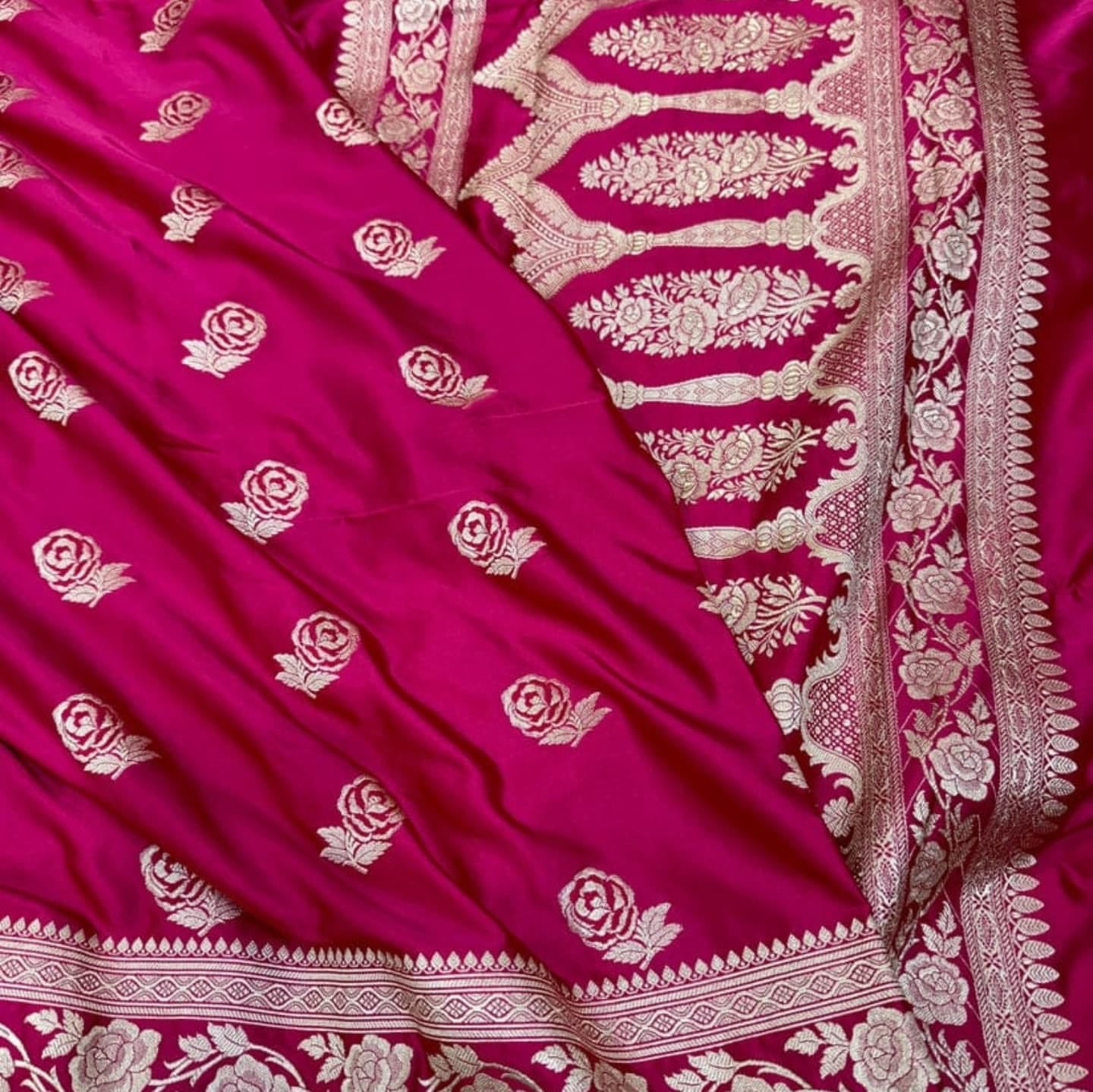 Mashru katan silk saree