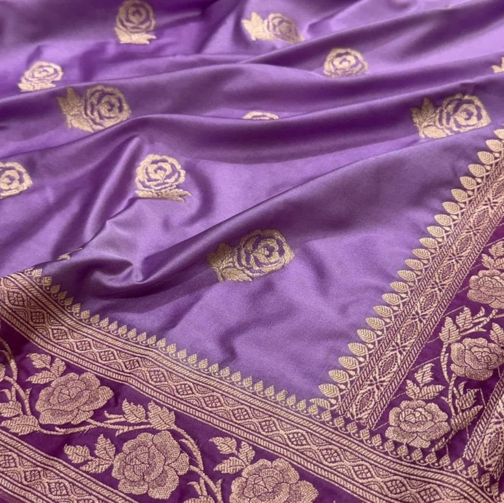 Mashru katan silk saree