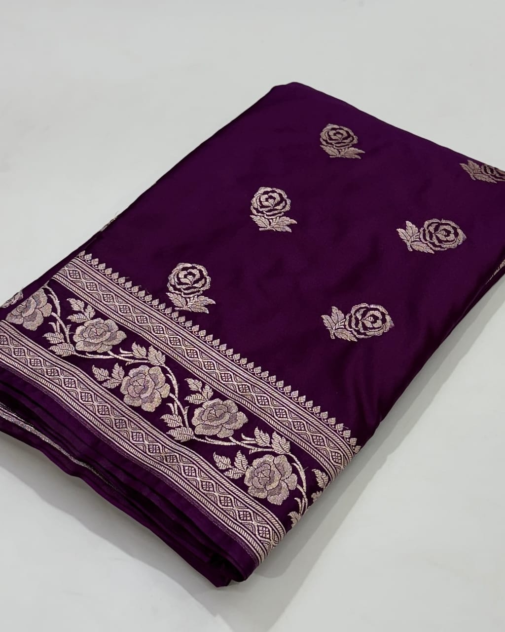Mashru katan silk saree