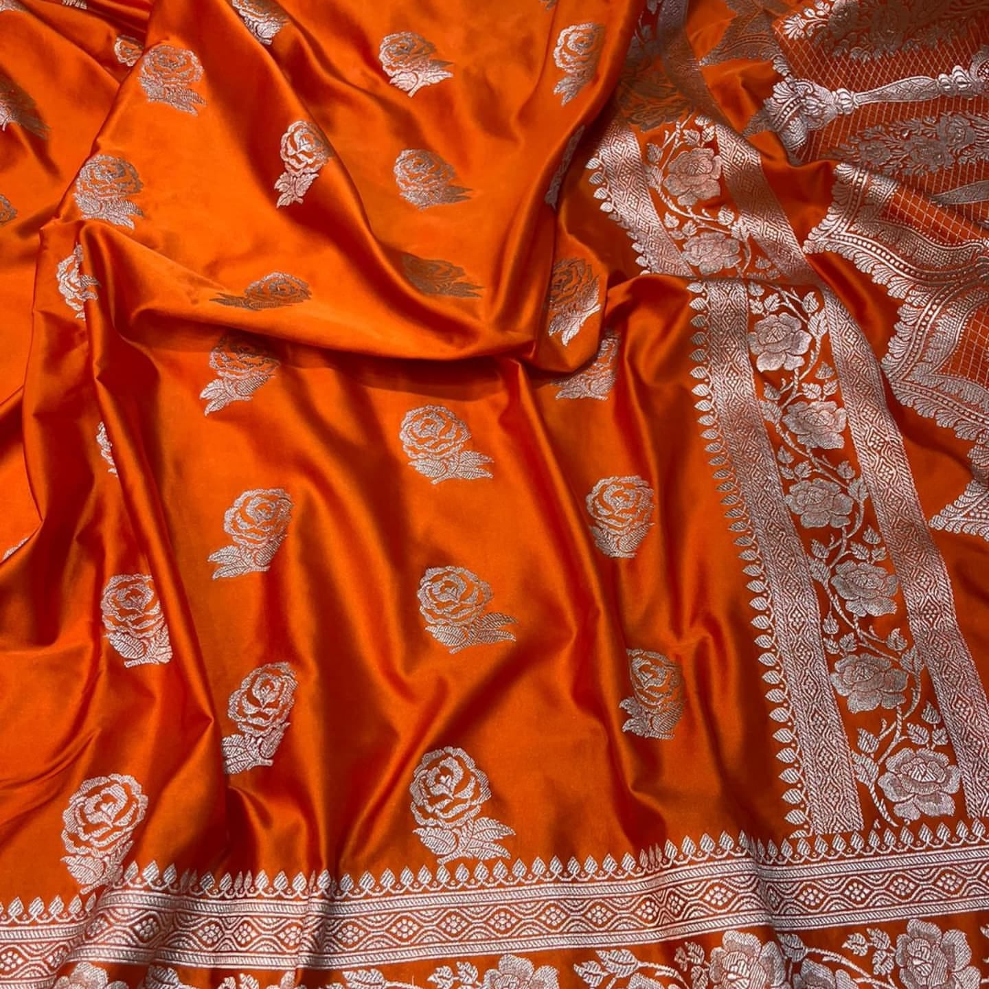 Mashru katan silk saree