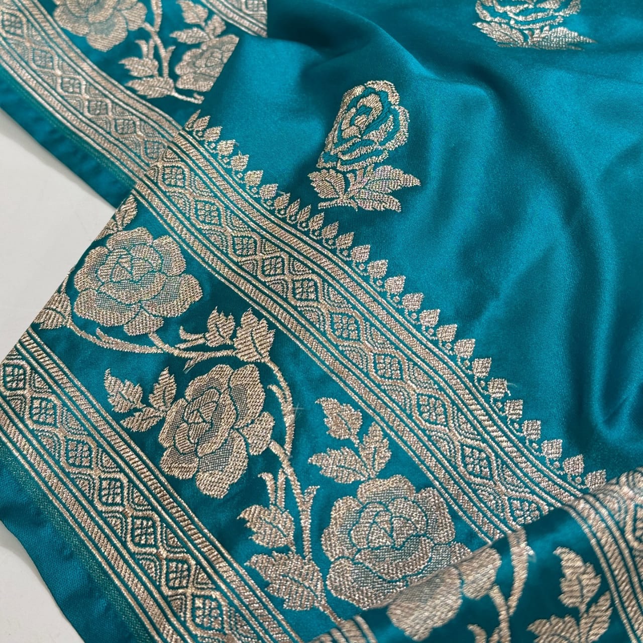 Mashru katan silk saree