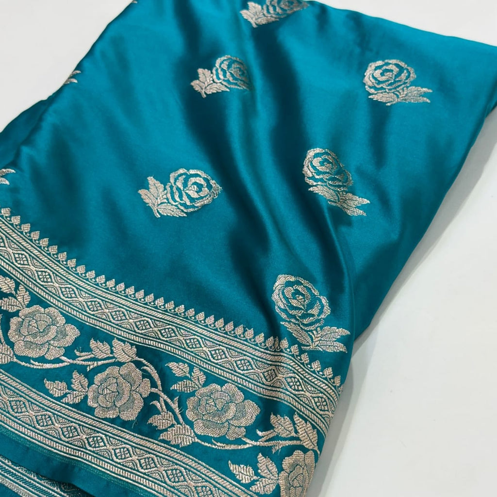 Mashru katan silk saree