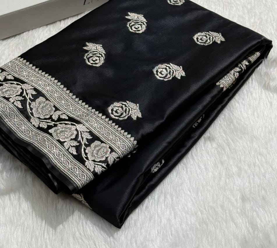 Mashru katan silk saree