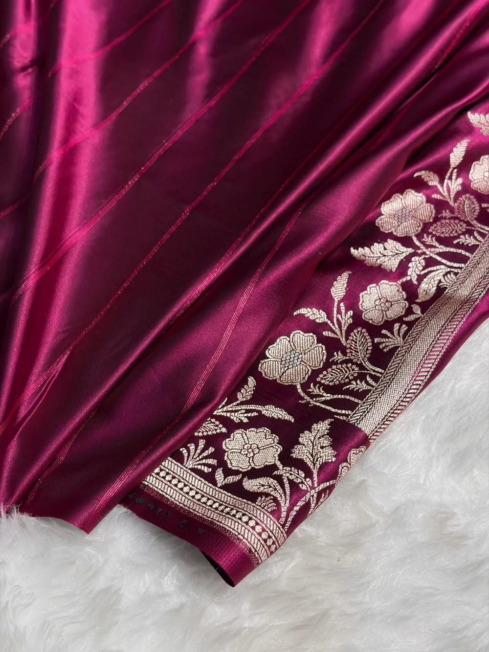 Mashru katan silk saree