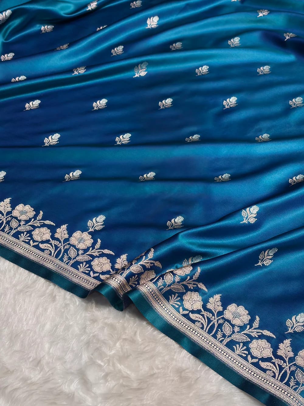 Mashru katan silk saree