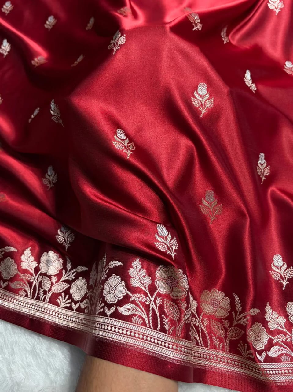 Mashru katan silk saree