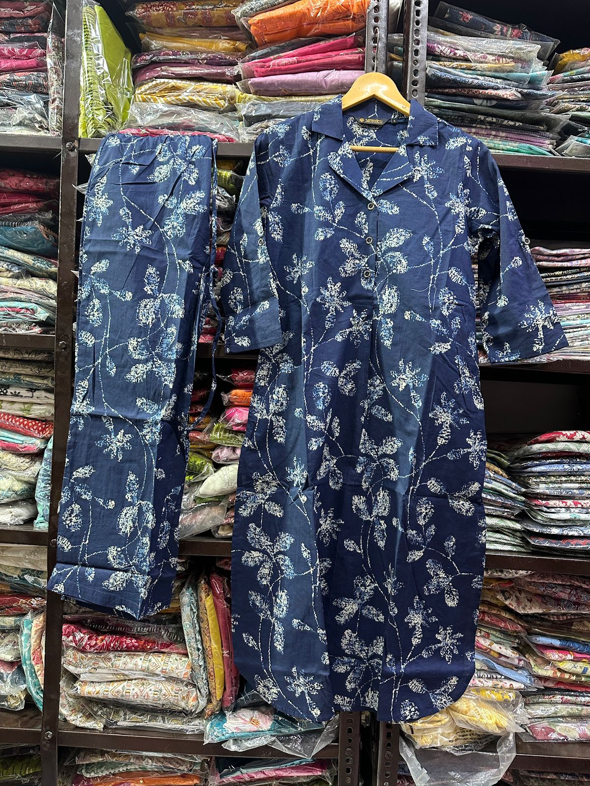 Women’s Cotton 2-Piece Co-Ord Set (Kurti & Pant)